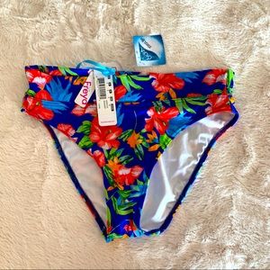 Freya floral bathing suit bottom size S